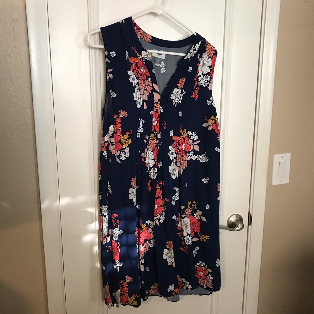 Floral print dress